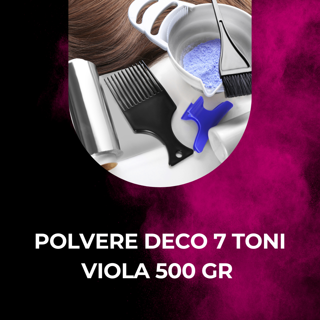 POLVERE DECO 7 TONI VIOLA 500 GR