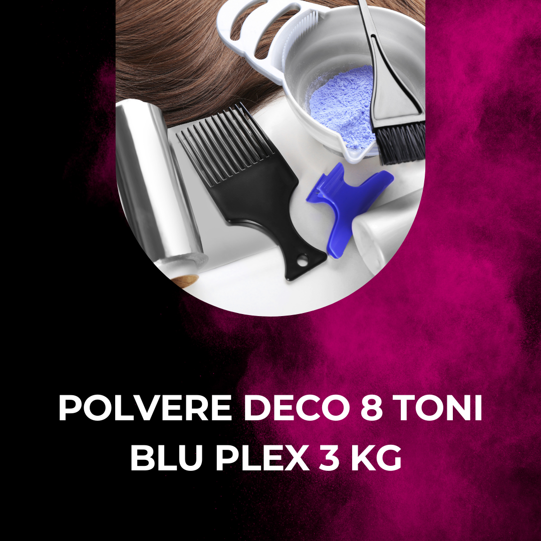 POLVERE DECO 8 TONI BLU PLEX 3 KG