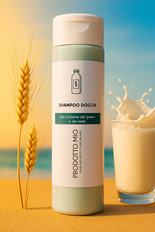 Shampoo Doccia Grano e Latte - 100 ml