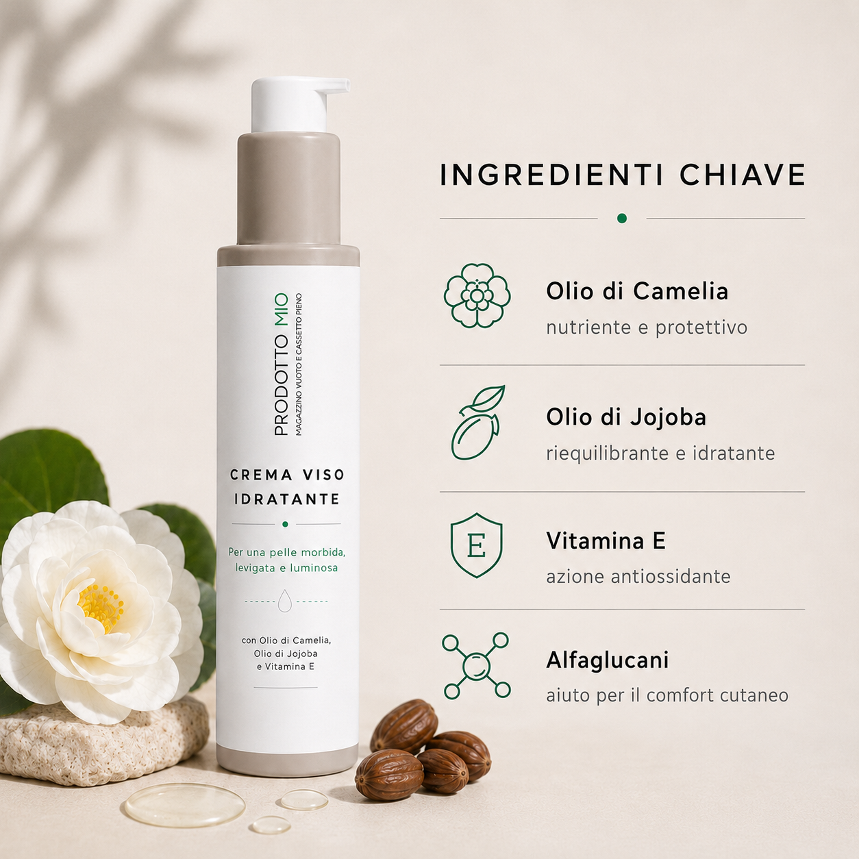 Crema Viso Idratante - 150ml