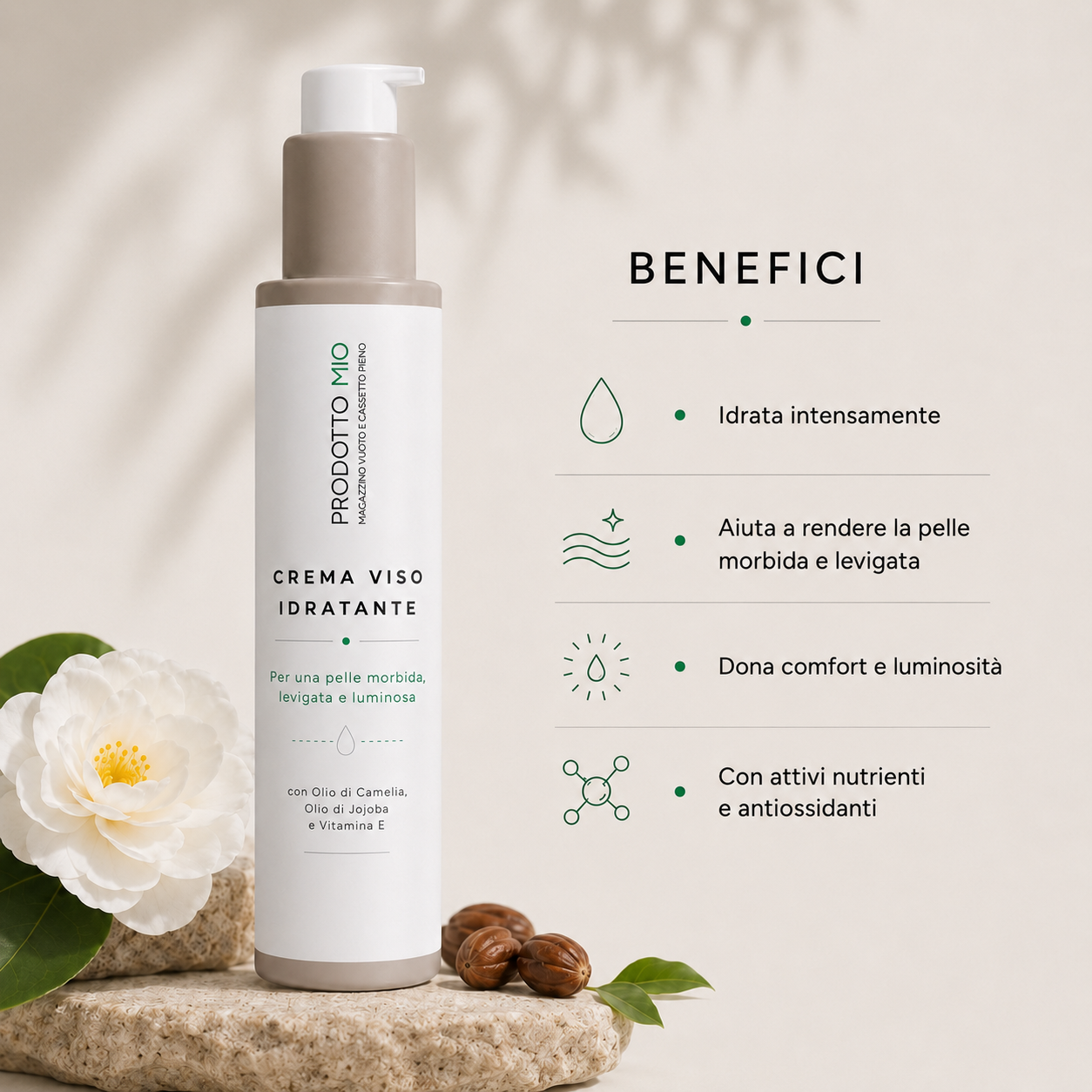 Crema Viso Idratante - 150ml