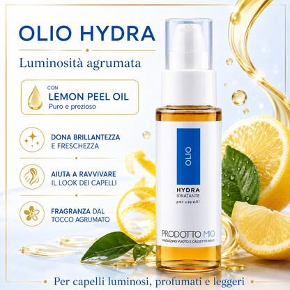 Oil Hydra con Lemon Peel Oil - luminosita agrumata
